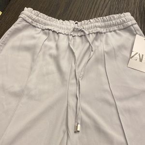 Zara elastic waist pants